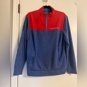 Vineyard Vines red/blue 1/4 zip, men’s size S